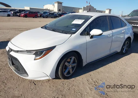 2021 Toyota Corolla Le from USA, damaged, VIN JTDEPMAE4MJ128549